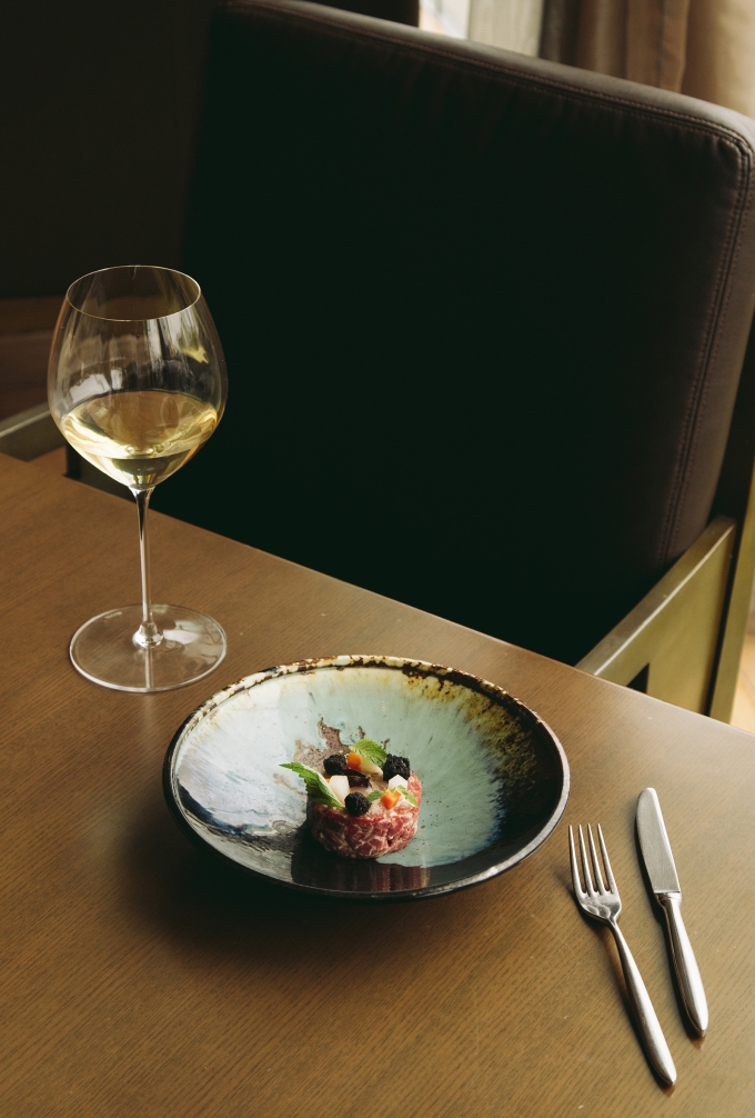 Gỏi bò vị phở trong nhà hàng Michelin ở Hà Nội